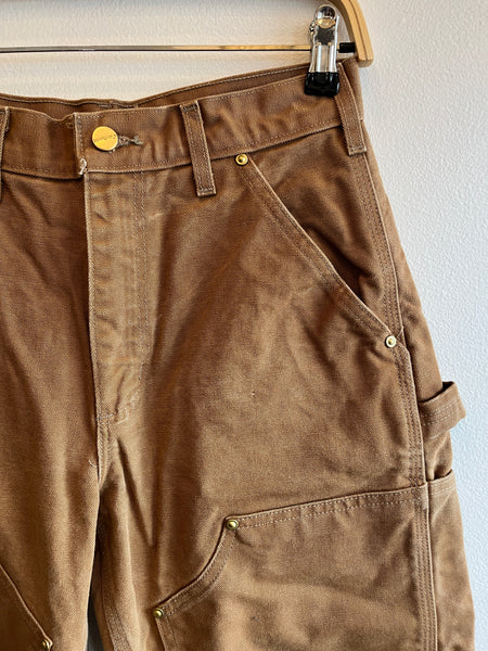 Vintage Y2K Carhartt Double Knee Canvas Work Pants