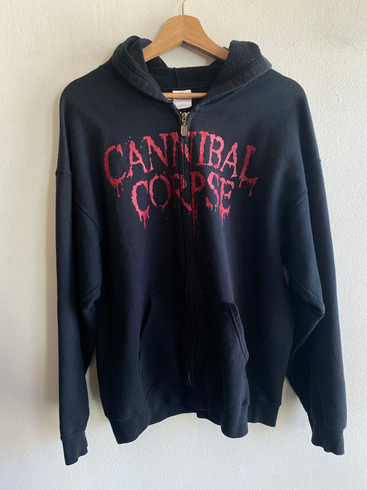 Vintage 2002 Cannibal Corpse Hooded Sweatshirt
