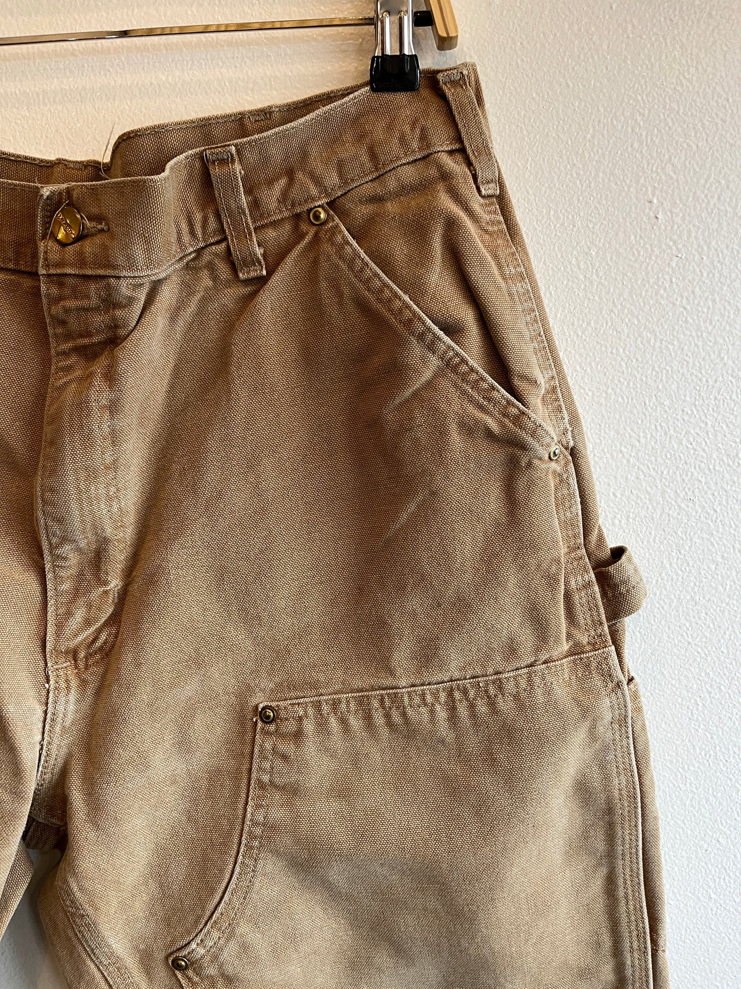 Vintage Y2K Carhartt Double Knee Canvas Work Pants