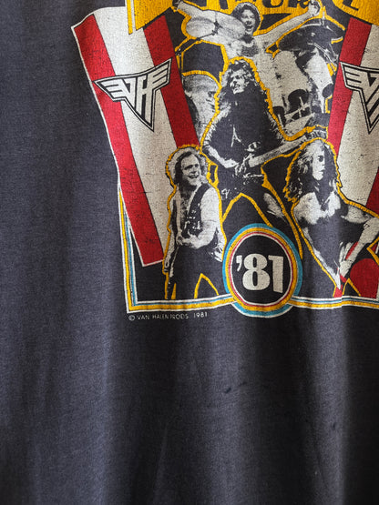 Vintage 1981 Van Halen Tour T-Shirt