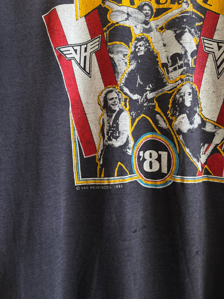 Vintage 1981 Van Halen Tour T-Shirt