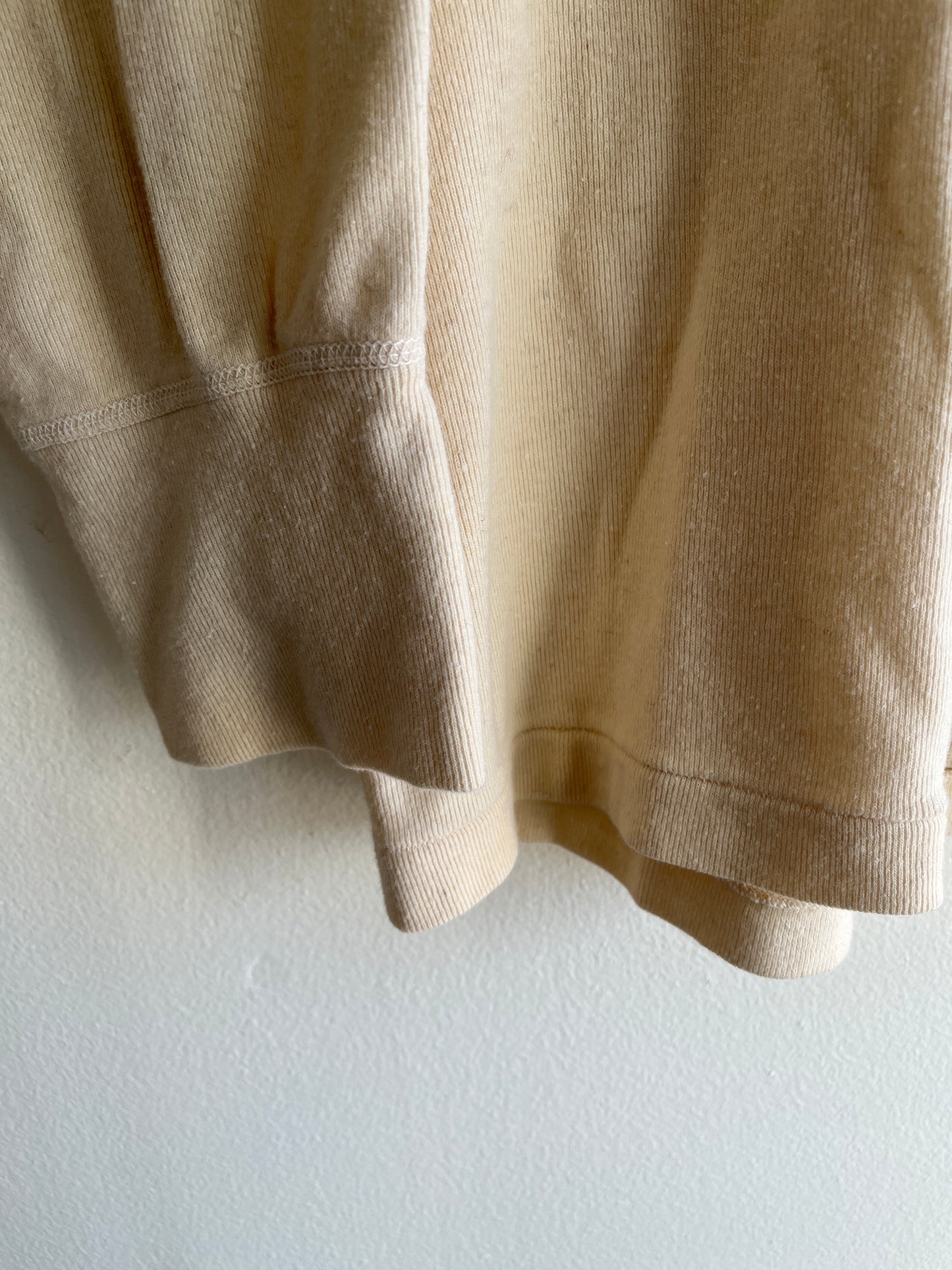 Vintage 1960’s Military Issue 2-Button Henley Thermal Shirt