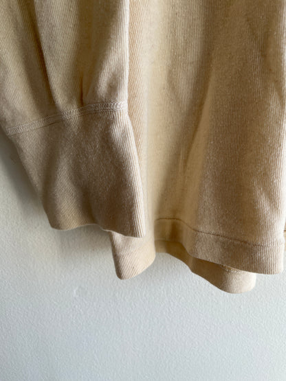 Vintage 1960’s Military Issue 2-Button Henley Thermal Shirt