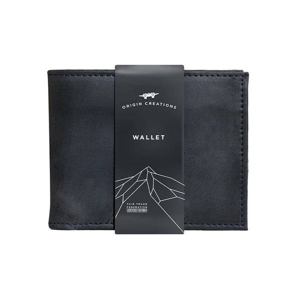 Origin Creations - Leather Bifold Wallet - La Lovely Vintage 