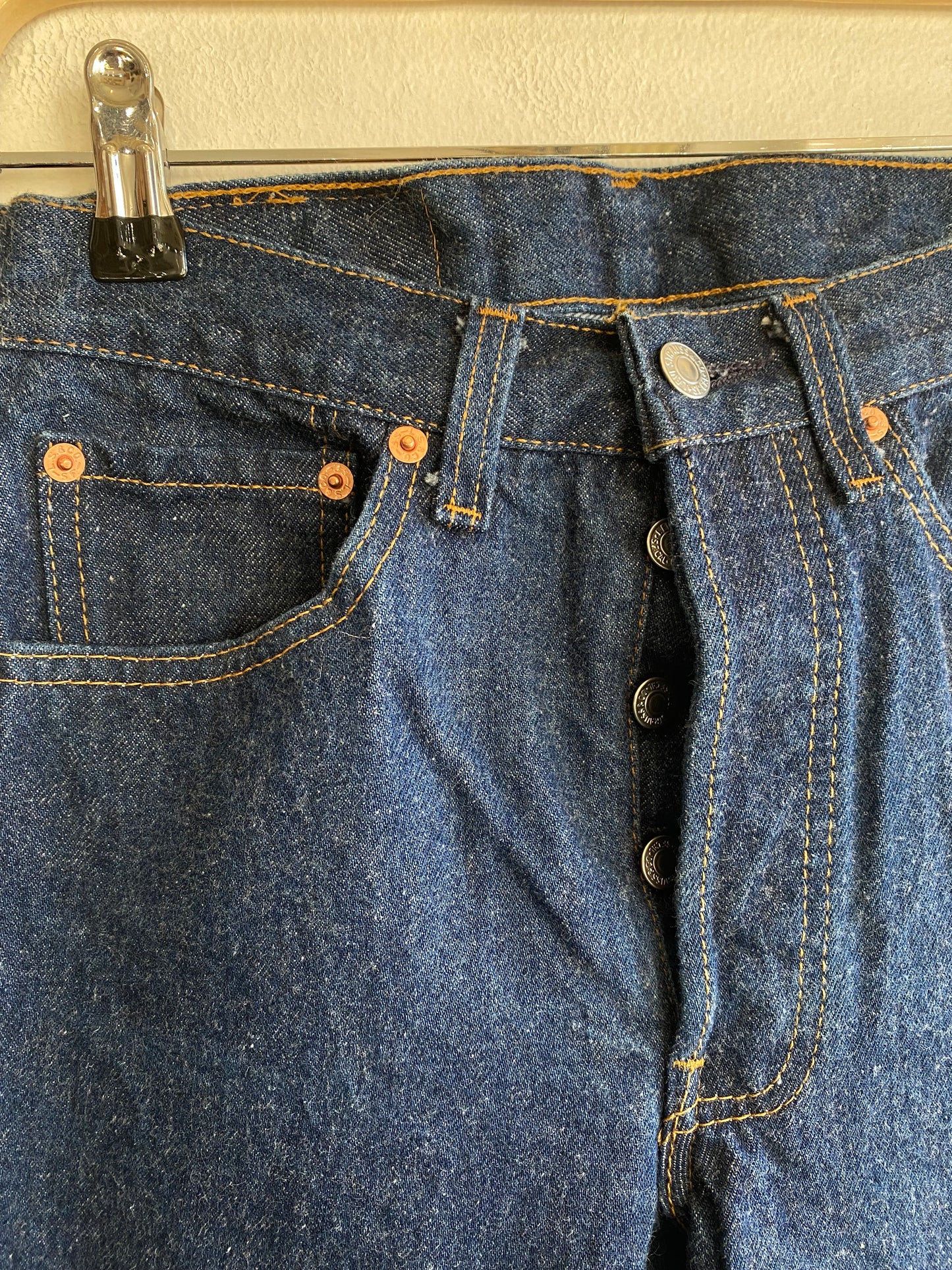 Vintage 1980’s Levi’s One-Wash 501 Denim Jeans