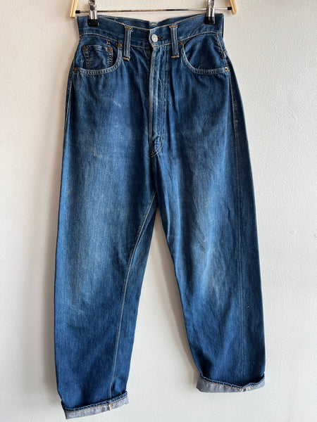 Vintage 1940/50’s Levi’s 701 Selvedge Denim Jeans