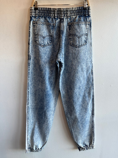 Vintage 1980's Levis “Sport Jeans” Acid Wash Denim Jeans - La Lovely Vintage 