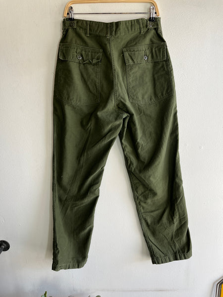 Vintage 1960's OG 107's Military Fatigues/Trousers