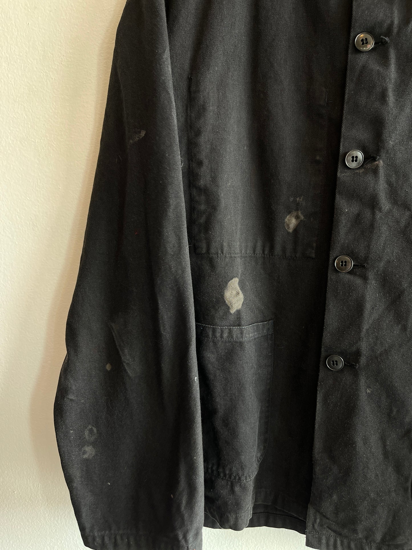 Vintage 1980’s Black French Chore Jacket