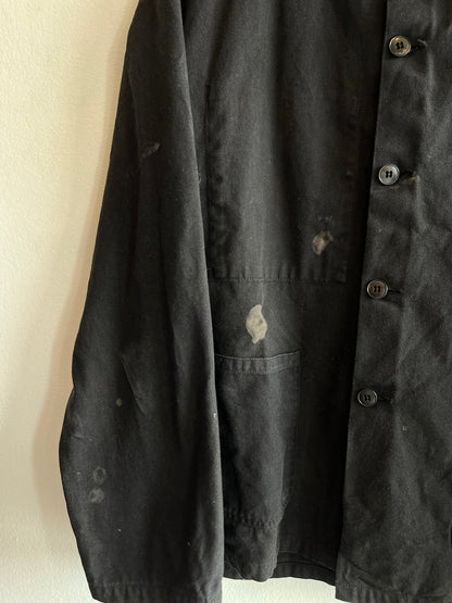 Vintage 1980’s Black French Chore Jacket