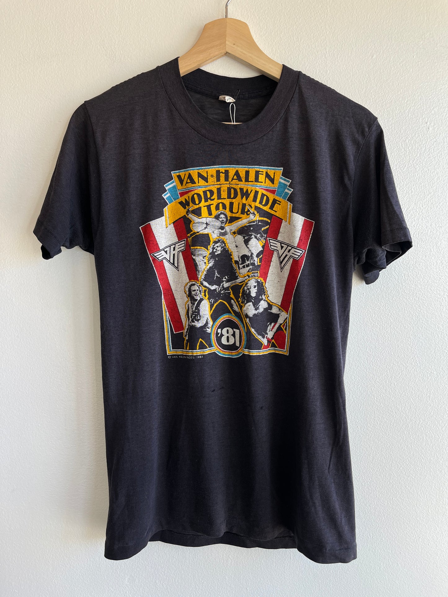 Vintage 1981 Van Halen Tour T-Shirt
