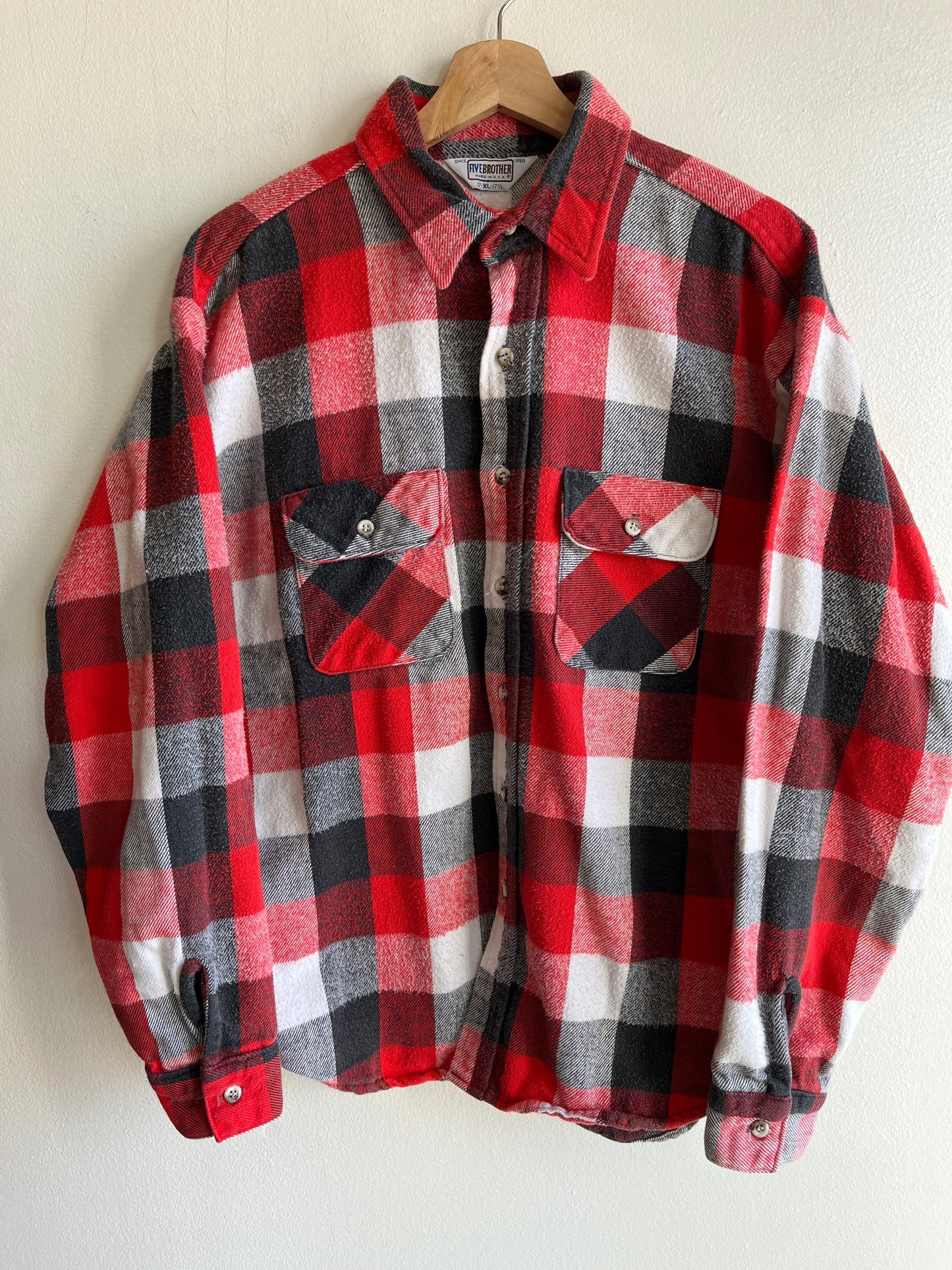 Vintage 1970/80’s Five Brother Cotton Flannel Shirt - La Lovely Vintage 