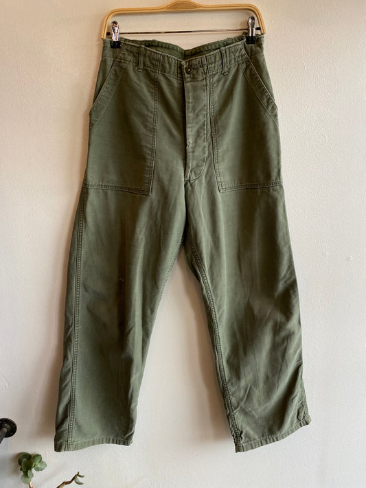 Vintage 1960’s OG-107 Military Fatigue Trousers