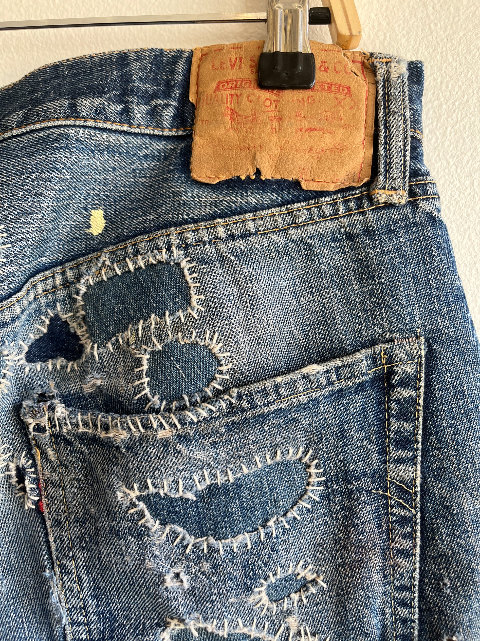 Vintage 1960’s Levi’s “Big E” 501 Selvedge Denim Jeans - La Lovely Vintage 