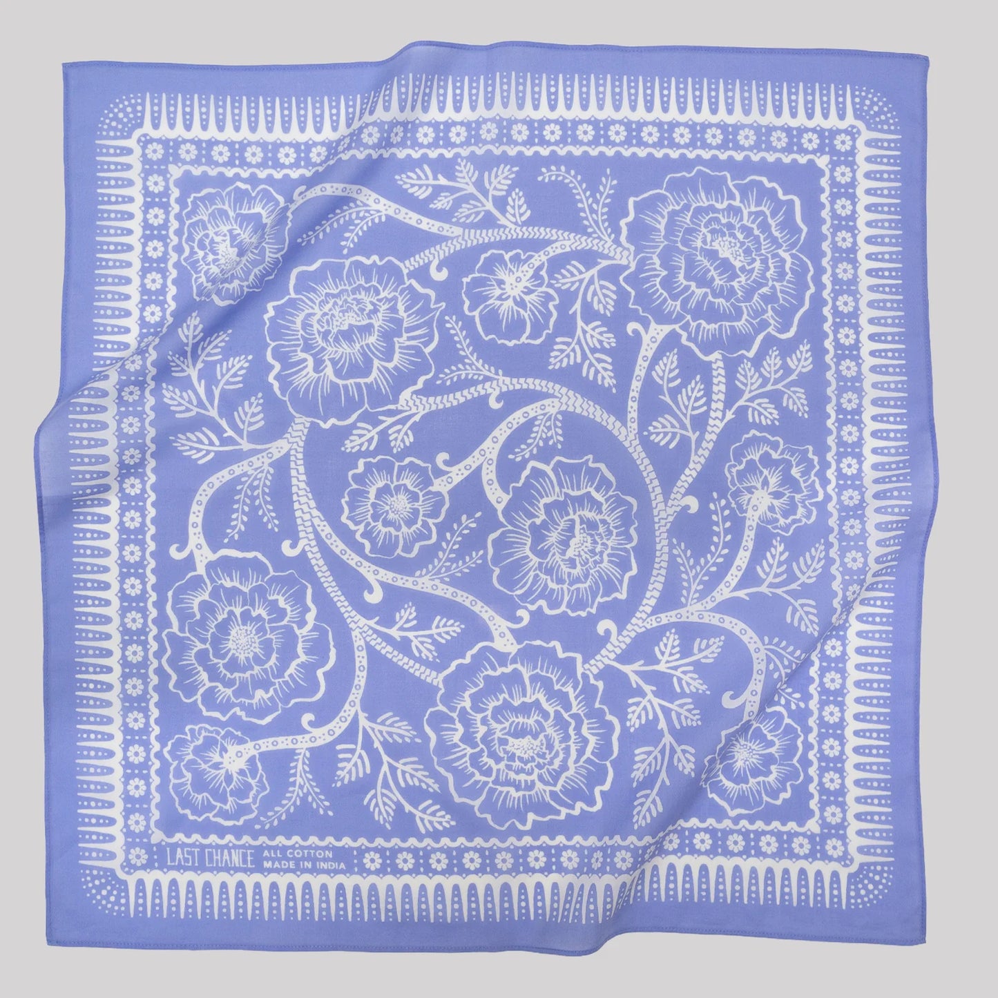 Last Chance Textiles - Cotton Bandana - La Lovely Vintage 