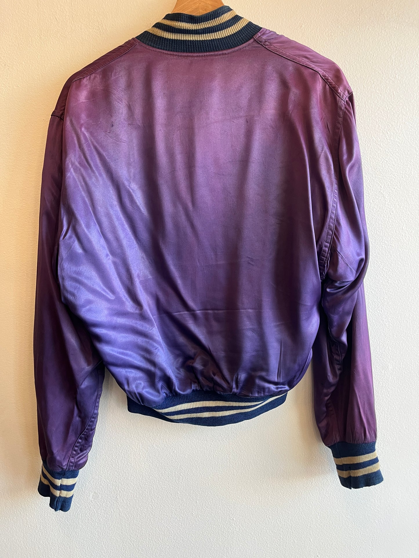 Vintage 1950’s Satin Varsity Jacket