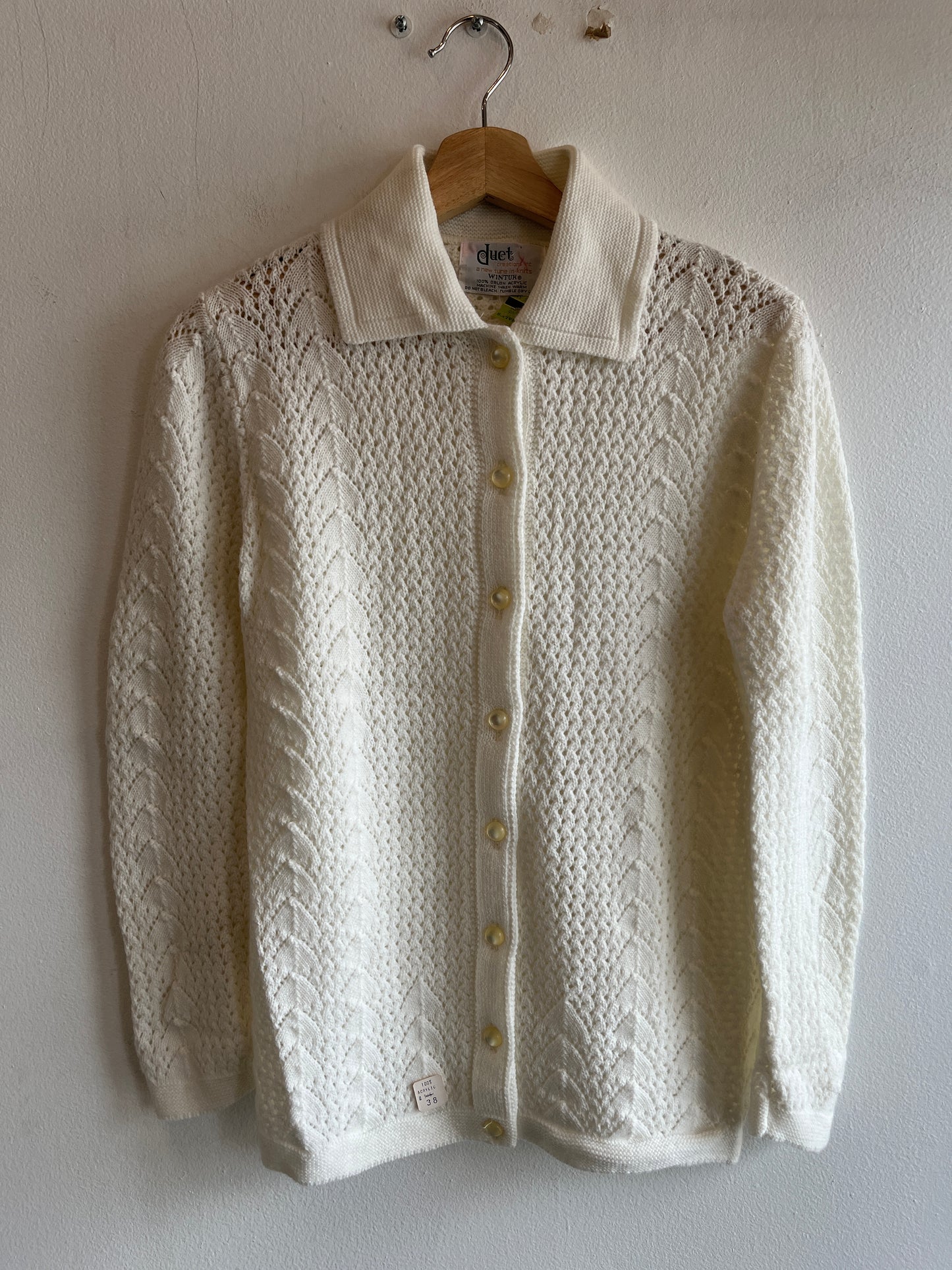 Vintage 1970’s Deadstock Cardigan Sweater