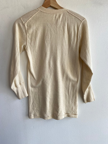 Vintage 1960’s Wool Thermal Undershirt