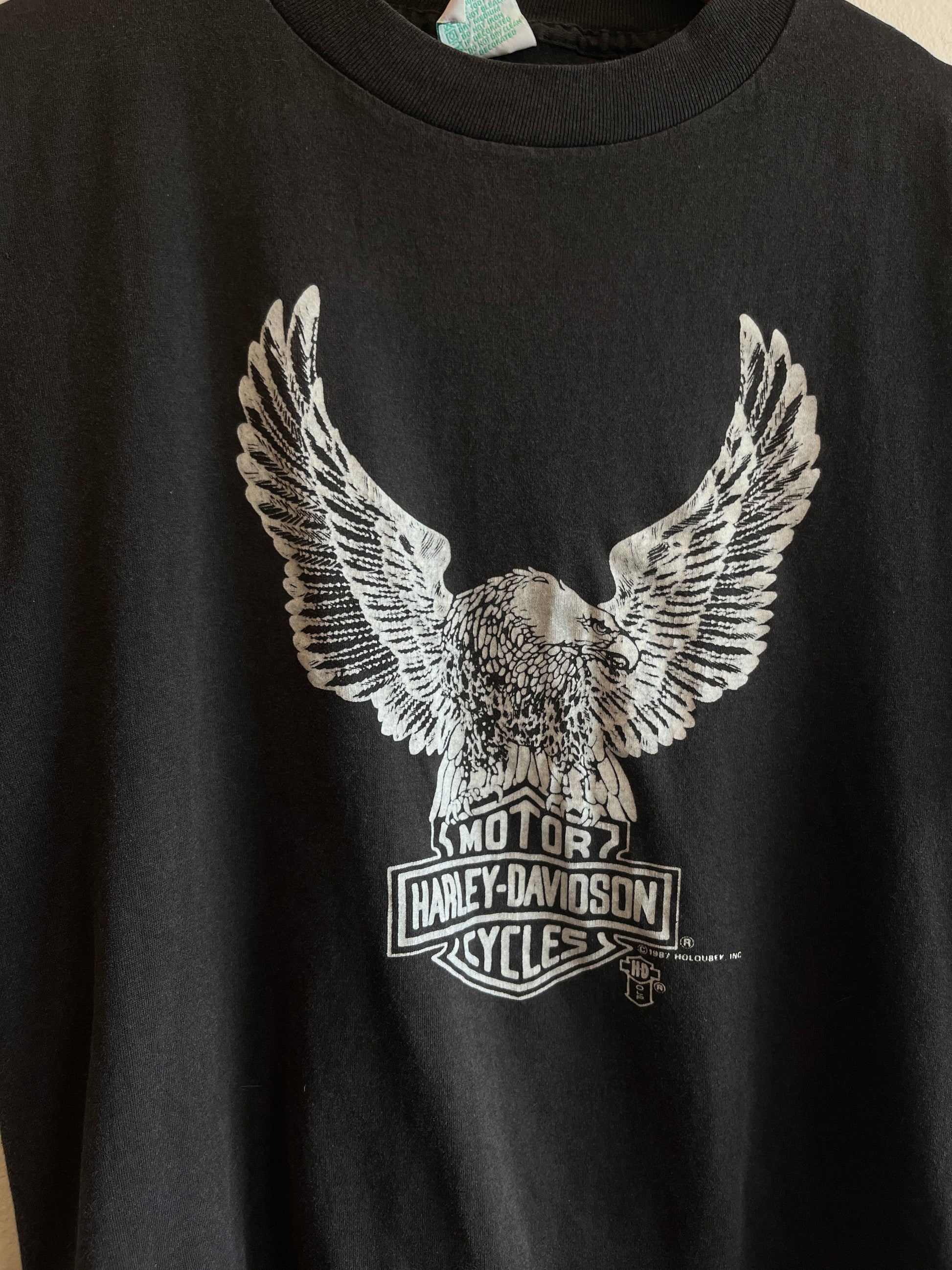 Vintage 1987 Harley Davidson T-Shirt - La Lovely Vintage 