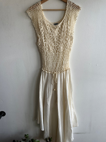 Vintage 1980’s Crochet Dress - La Lovely Vintage 