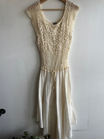 Vintage 1980’s Crochet Dress