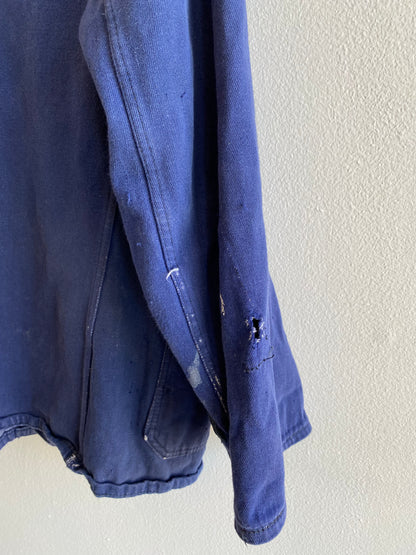Vintage 1960’s Denim French Chore Coat - La Lovely Vintage 