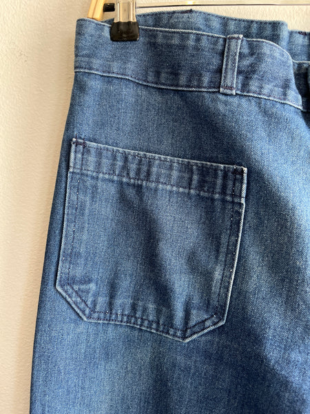 Vintage 1970’s Seafarer Denim Flare Jeans