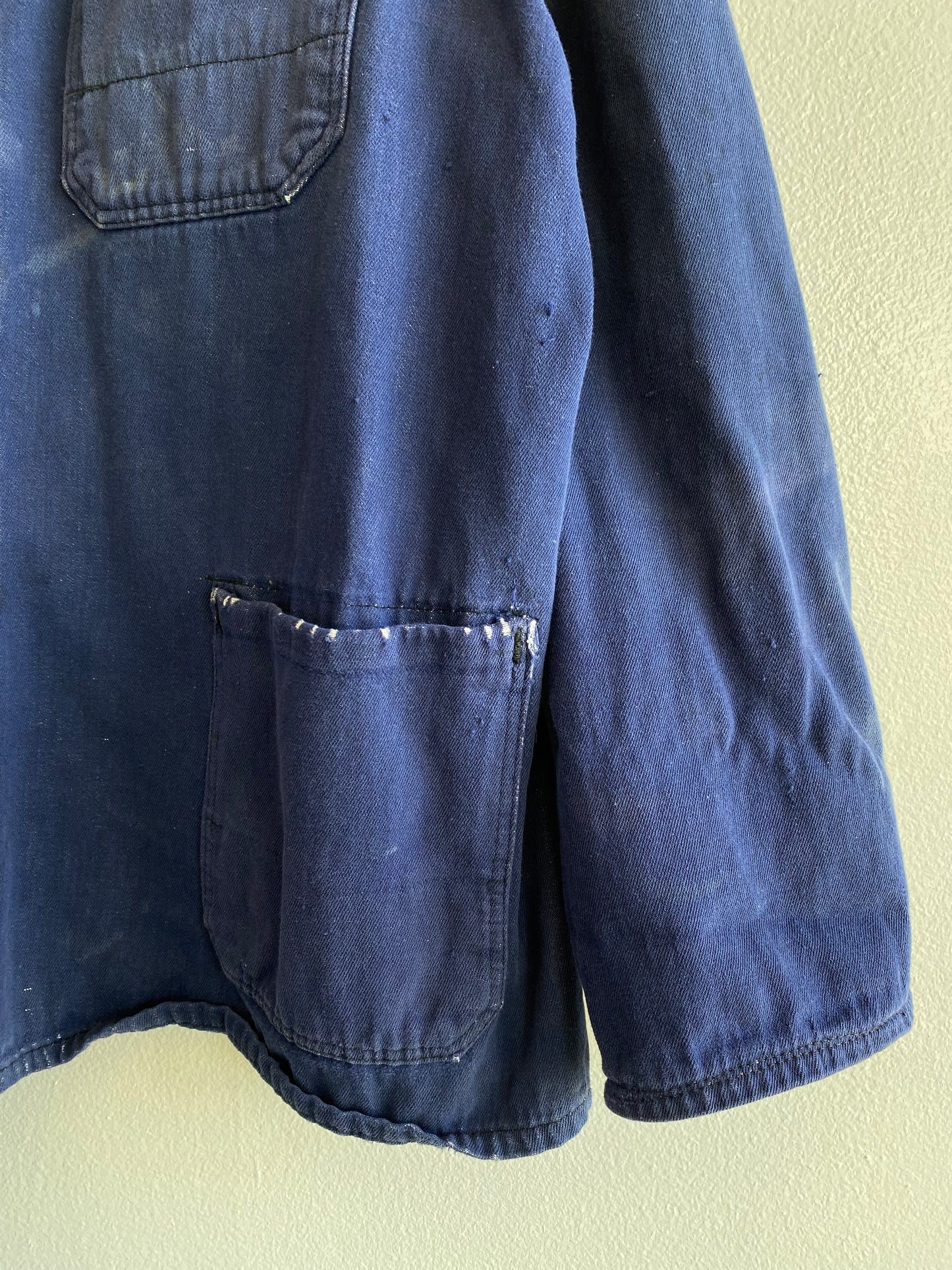 Vintage 1960’s Denim French Chore Coat - La Lovely Vintage 