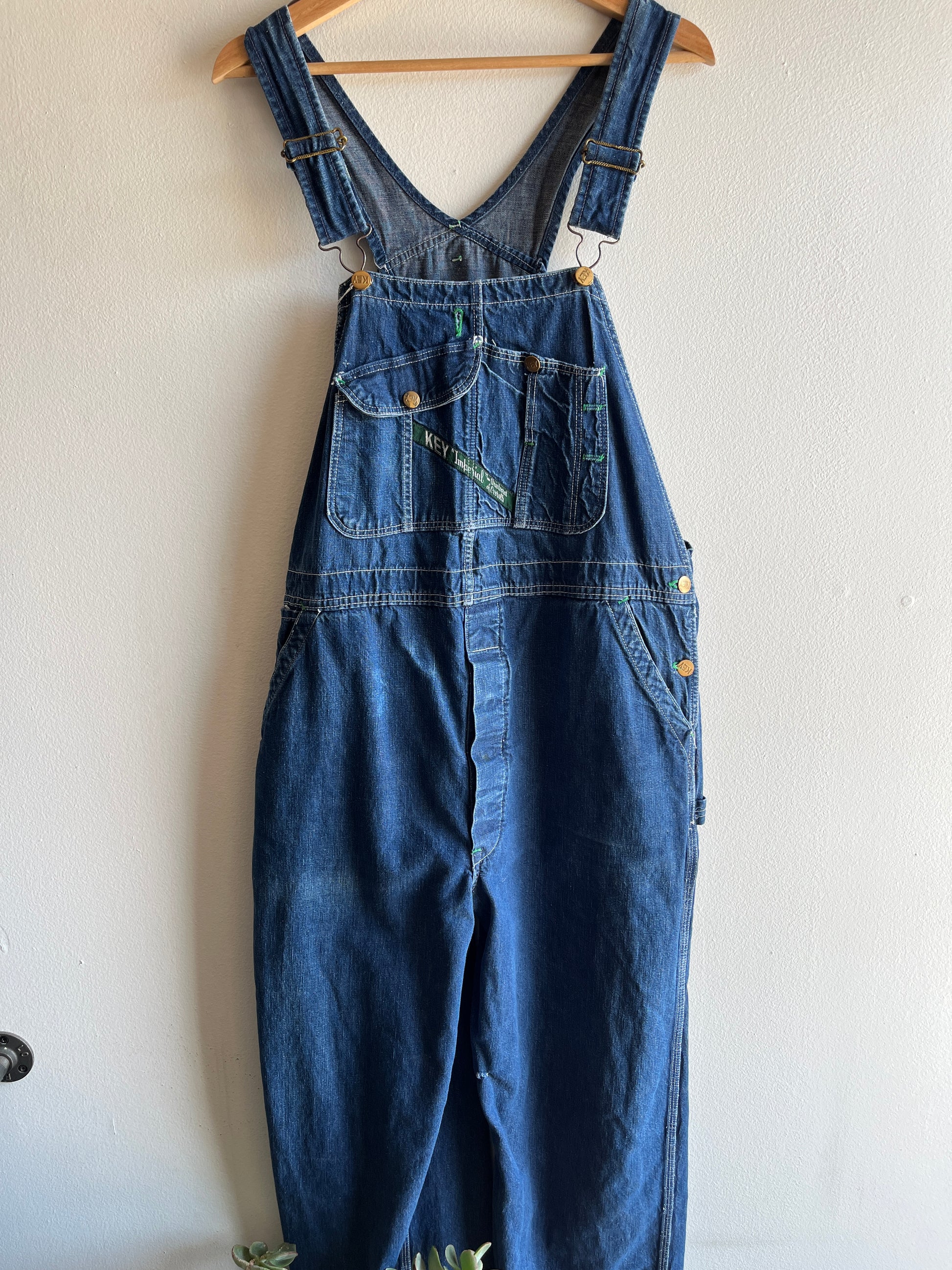 Vintage 1950/60’s Key Denim Overalls - La Lovely Vintage 