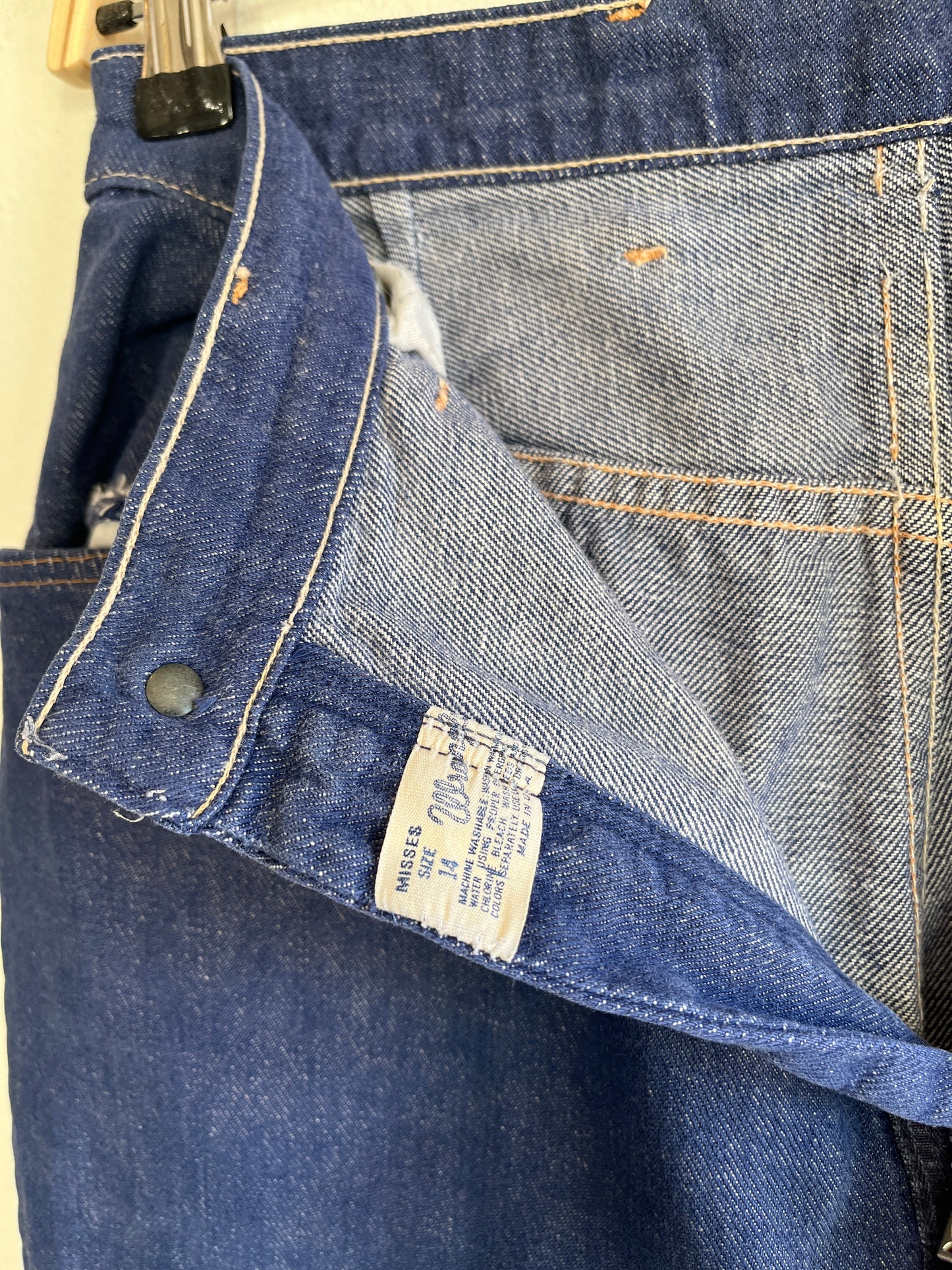 Vintage 1970’s Wrangler Flared Denim Jeans