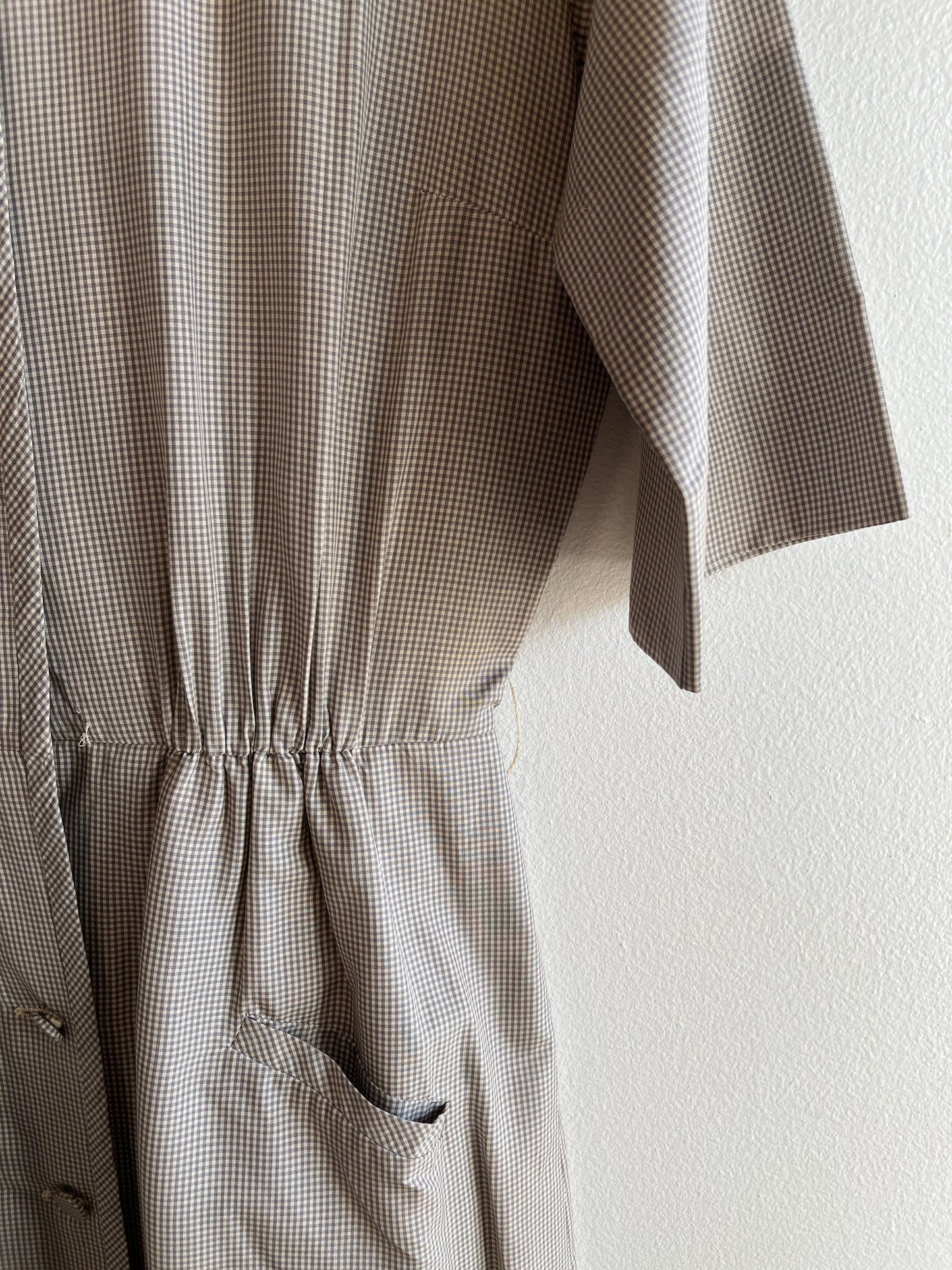 Vintage 1950/60’s Deadstock Gingham Dress
