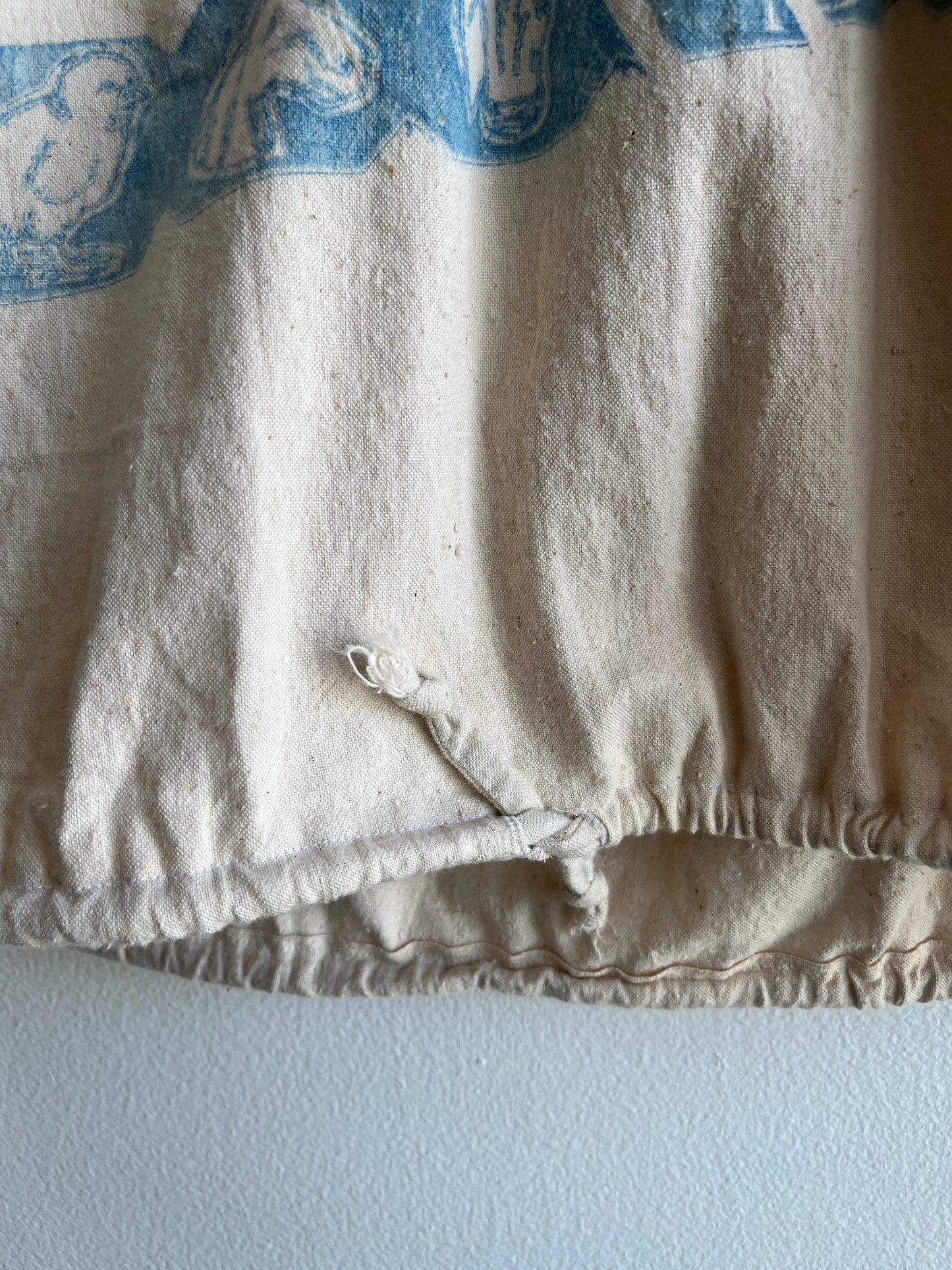 Trash Textiles - Handmade Antique Feedsack Blouse/Shirt