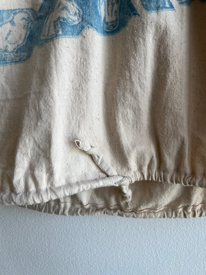 Trash Textiles - Handmade Antique Feedsack Blouse/Shirt