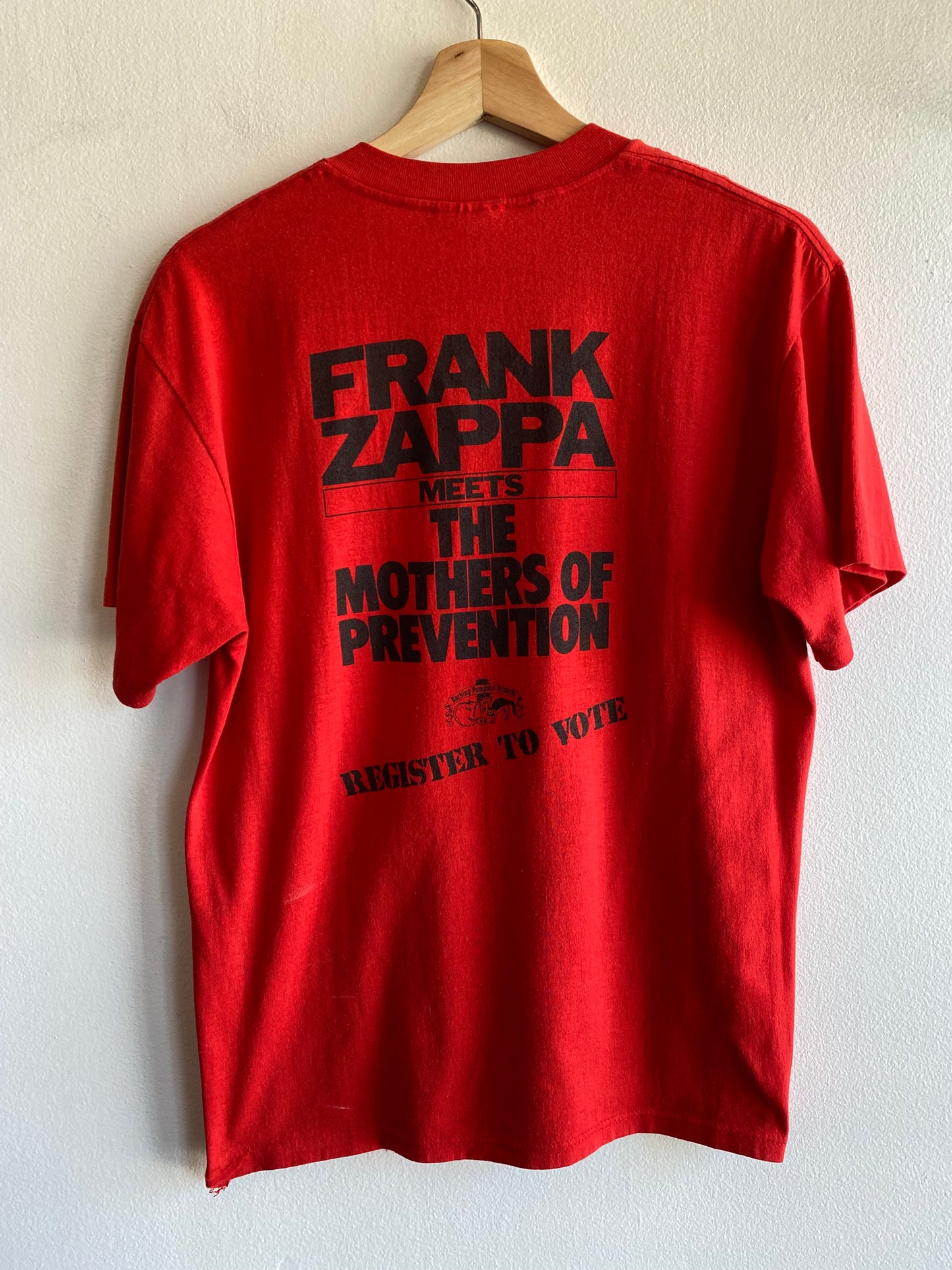Vintage 1985 Frank Zappa and the Mothers of Invention T-Shirt
