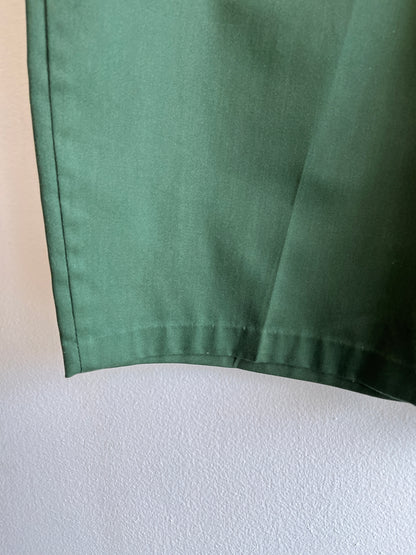 Vintage 1960’s Green Side-Zip Shorts