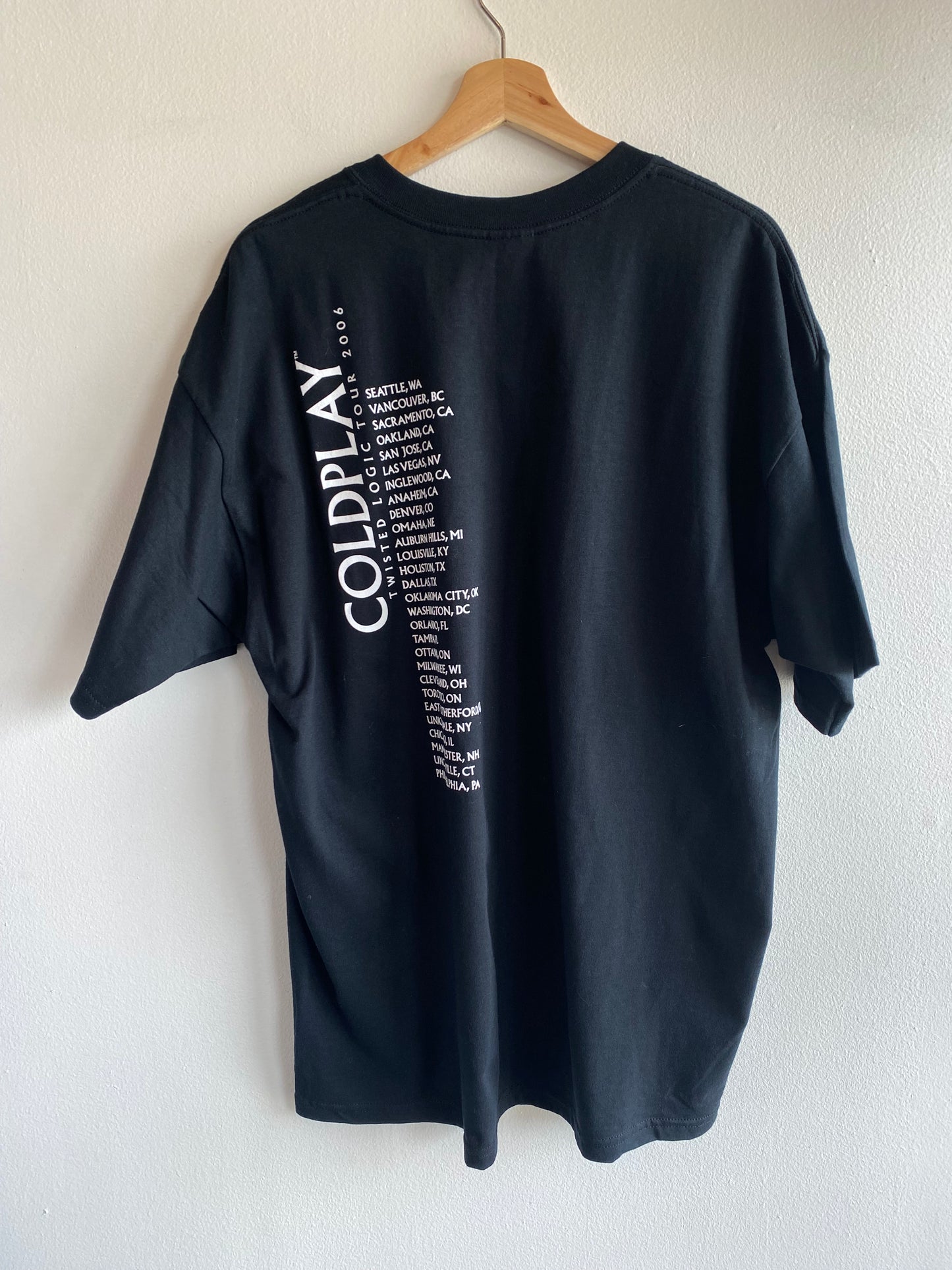 Vintage 2006 Coldplay Tour T-Shirt - La Lovely Vintage 
