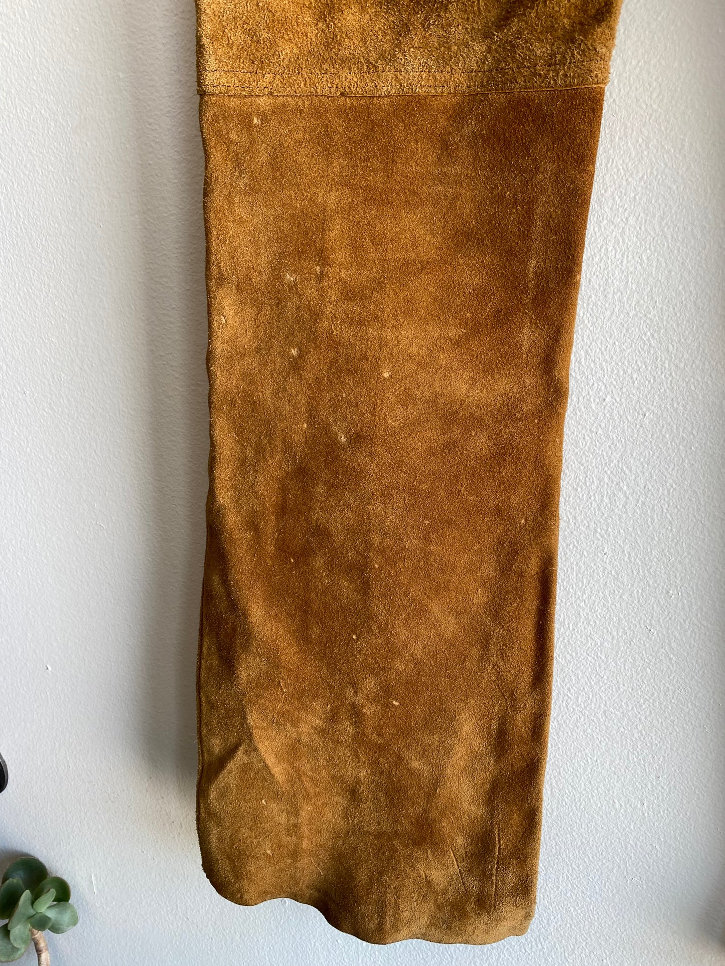 Vintage 1960/70’s Levi’s Suede “Big E” Flared Pants