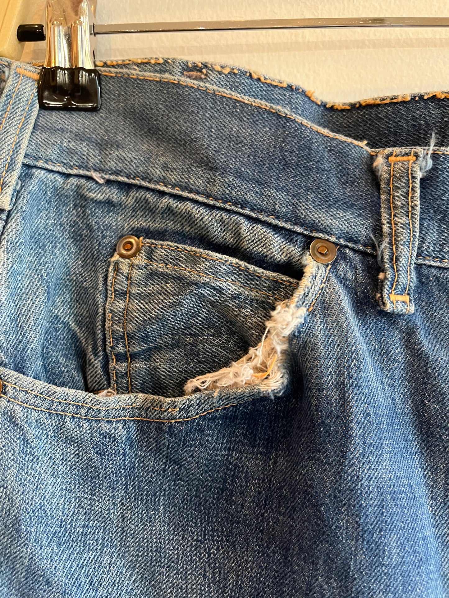 Vintage 1950’s Foremost Half-Selvedge Denim Jeans - La Lovely Vintage 