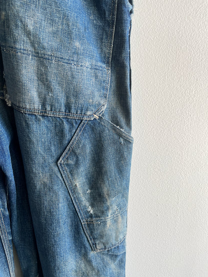 Vintage 1930’s Montgomery Ward “Pioneer” Denim Overalls
