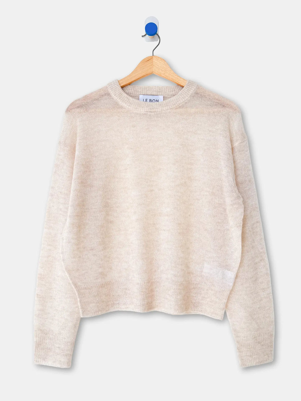Le Bon Shoppe - Cecile Crew Neck Mohair Sweater - La Lovely Vintage 