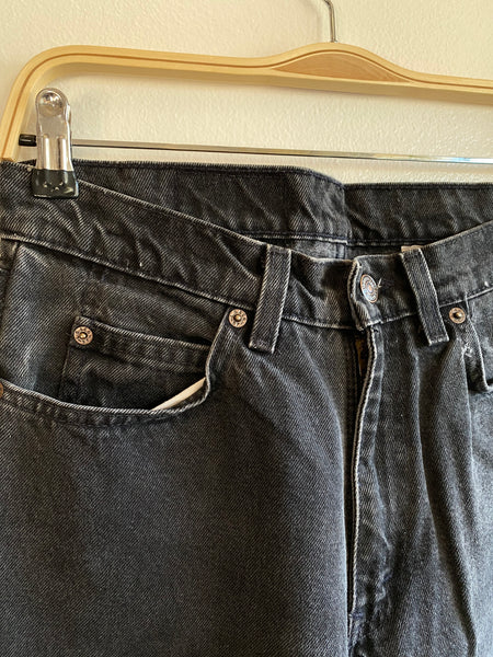 Vintage 1990’s Levi’s 565 Black Denim Jeans