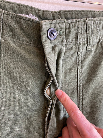 Vintage 1960/70’s OG-107 Military Fatigue Trousers