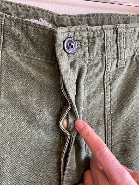 Vintage 1960/70’s OG-107 Military Fatigue Trousers