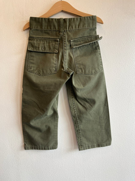 Vintage 1960’s Kids OG-107 Military Fatigue Trousers