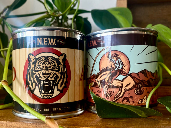 N.E.W. Candle Co. 7oz Candle