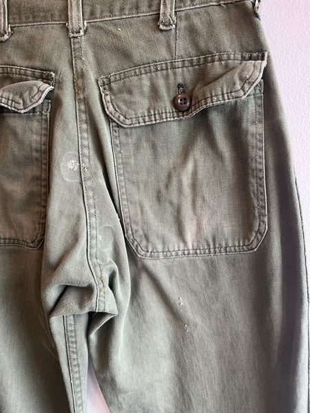 Vintage 1960/70’s OG-107 Military Fatigue Trousers