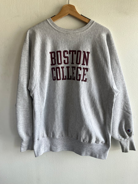 Vintage 1990’s Champion Boston College Reverse Weave Sweatshirt