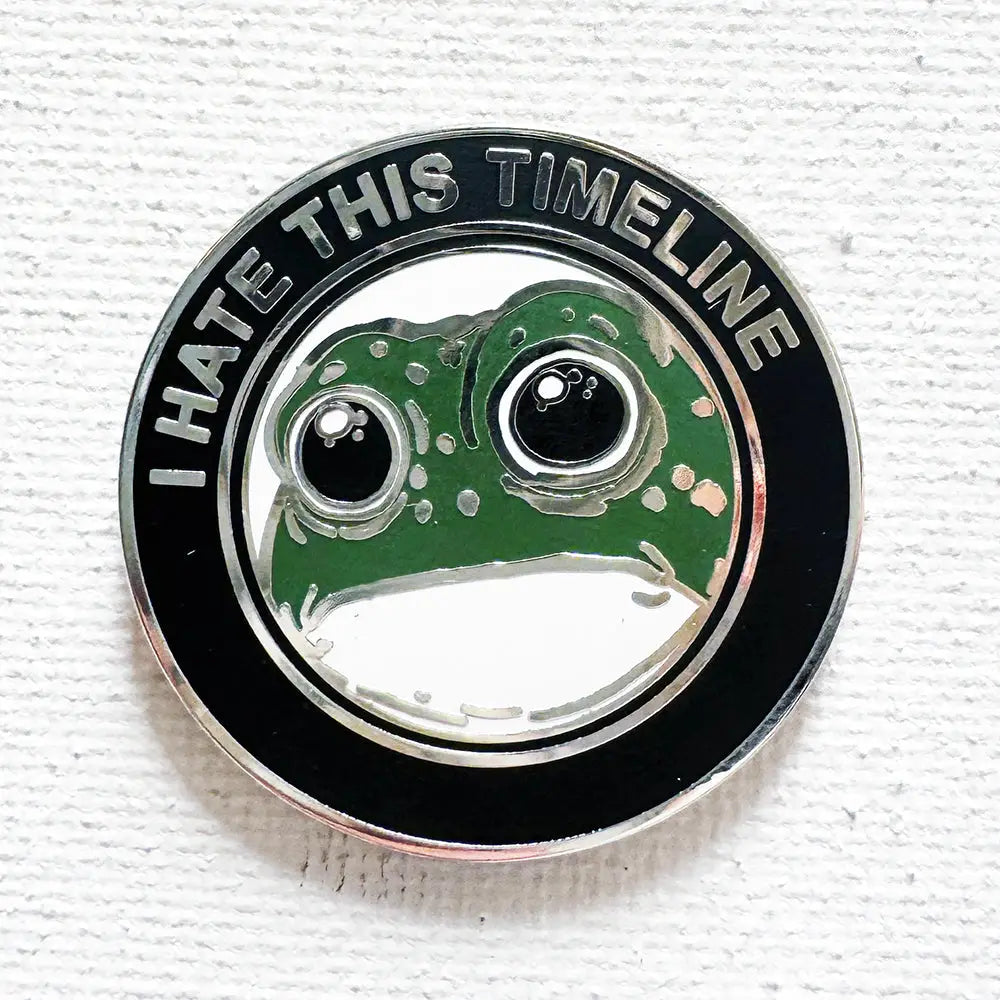 Strike Gently - Enamel Pin - La Lovely Vintage 