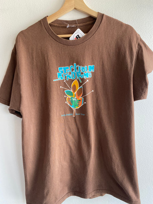 Vintage Y2K Stockholm Syndrome “Holy Happy Hour” Tour T-Shirt