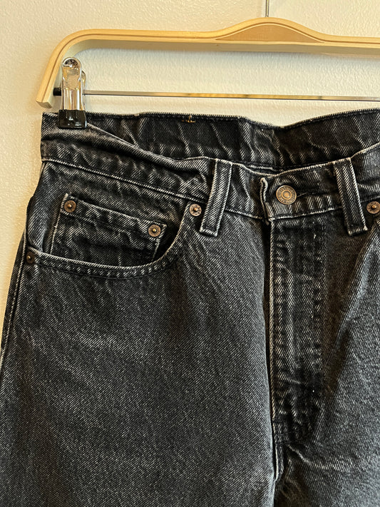 Vintage 1990’s Levi’s 550 Black Denim Jeans